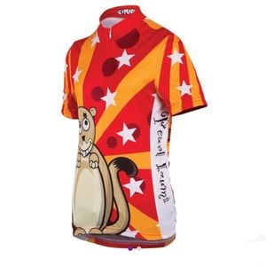 Pearl Izumi Red Circus Pullover Junior Cycling Top